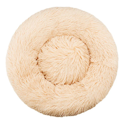 Cozy Plush Round Pet Bed