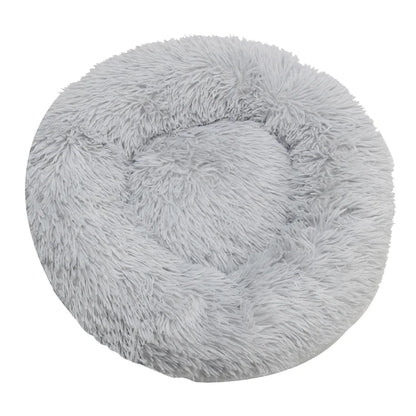 Cozy Plush Round Pet Bed