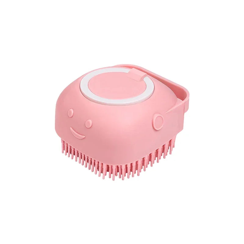 Gentle Pet Bathing Massage Brush