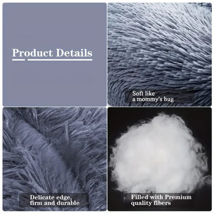 Cozy Plush Round Pet Bed