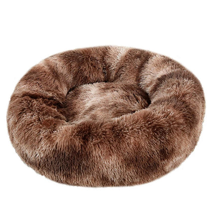 Cozy Plush Round Pet Bed