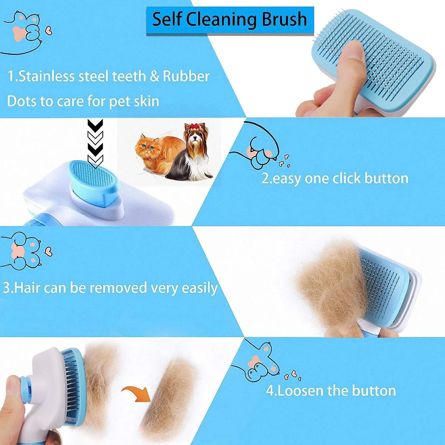 Fur-Free Bliss Grooming Brush